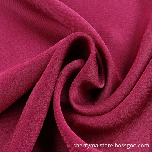 Best selling lucency hiffon fabric material